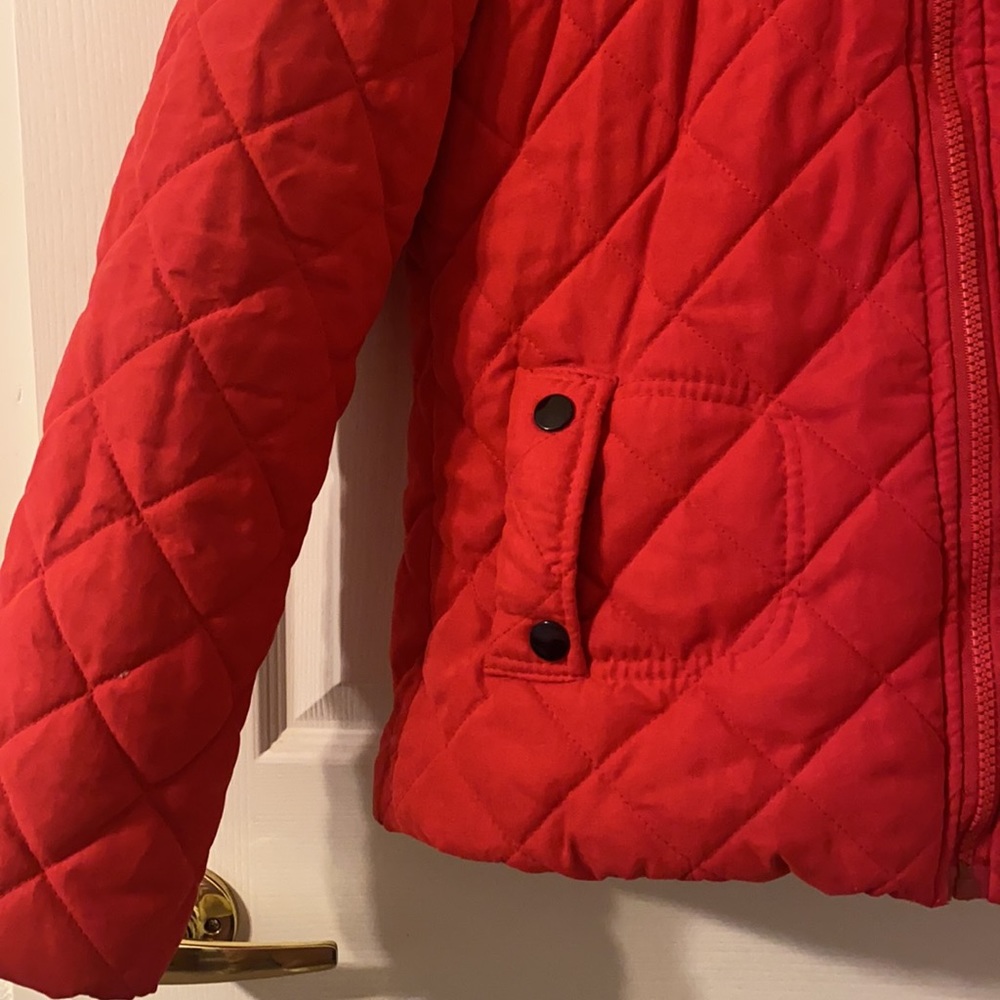 Red Puffy Jacket - Picture 2 of 4
